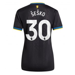 Manchester United Benjamin Sesko #30 Replika Tredje Tröja Damer 2025-26 Kortärmad